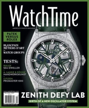 Visser Watch ad in WatchTime magazine New York